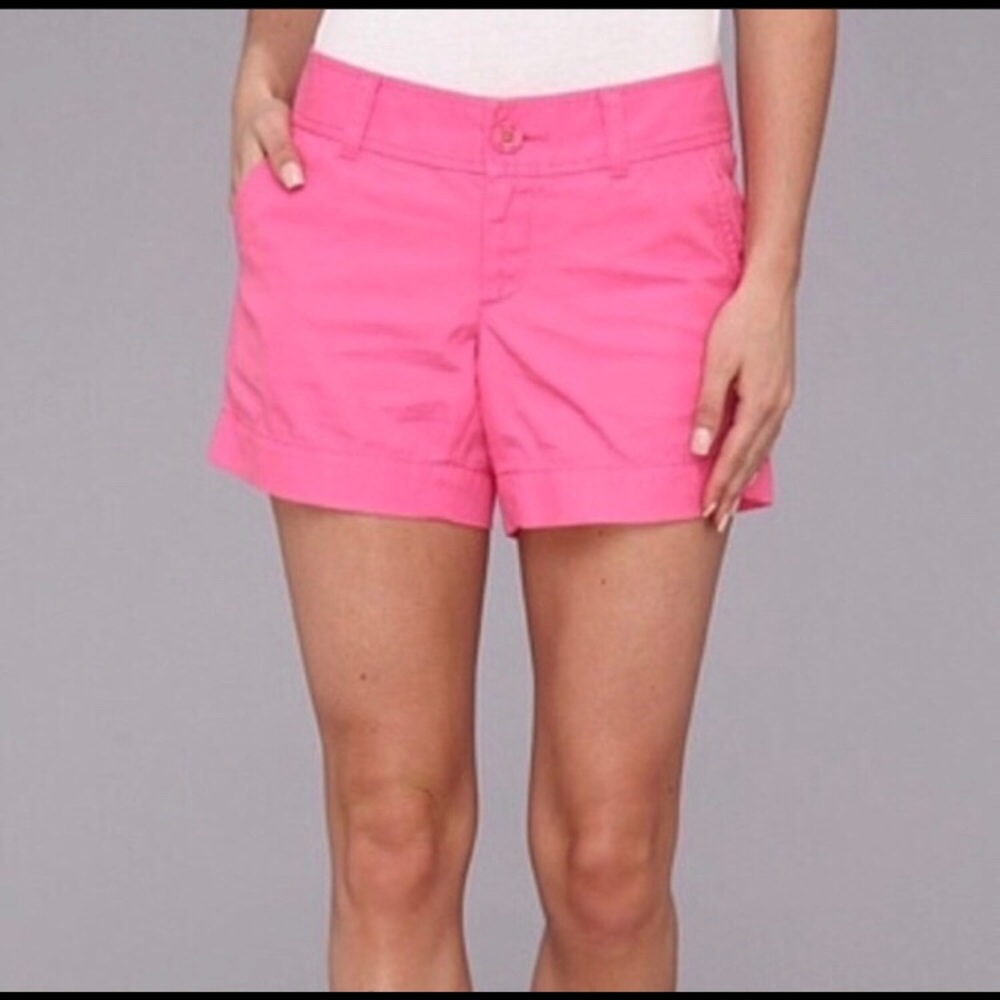 Lilly Pulitzer pink Callahan shorts. 4